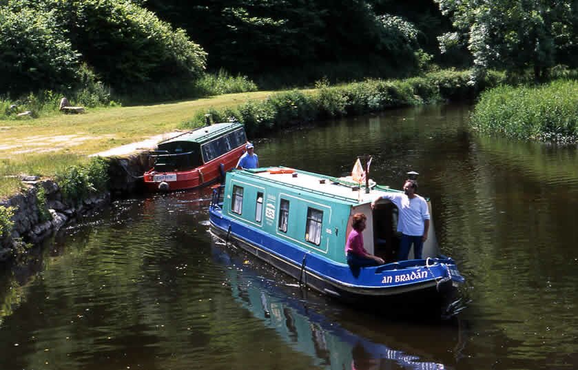Barging on the River Barrow, Co. Carlow